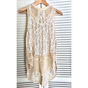 Free people lace tunic